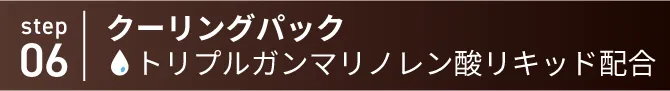 step06 クーリングパック トリプルガンマリノレン酸リキッド配合