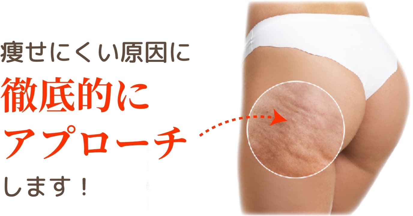 「セルライトケアに特化」イメージ画像